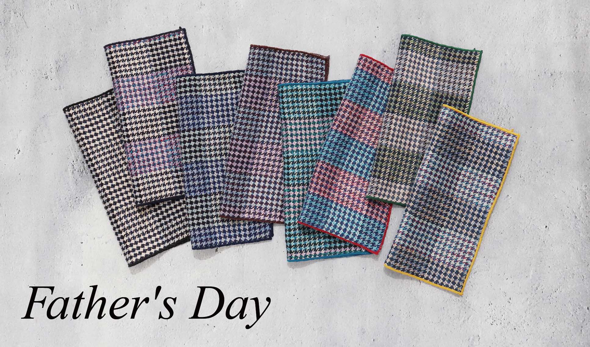 父の日に贈る、上質な一枚。4月28日(火)より、ヘンプ素材の新作「ヘンプバーズアイチェック」が登場