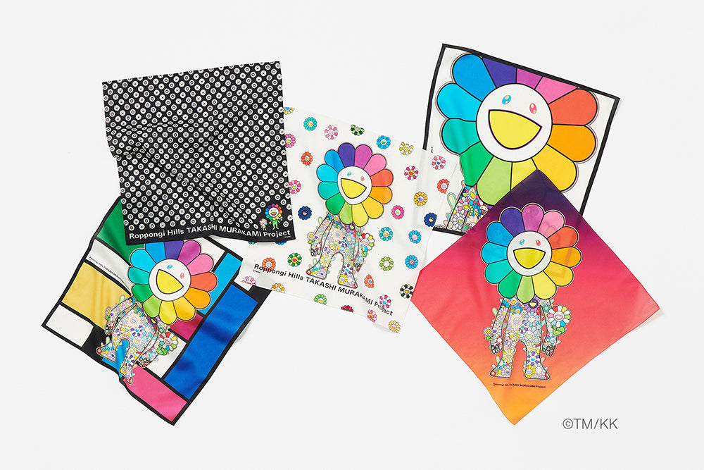【ROPPONGI HILLS TAKASHI MURAKAMI PROJECT】限定商品のハンカチーフが六本木ヒルズ本店に再入荷します。