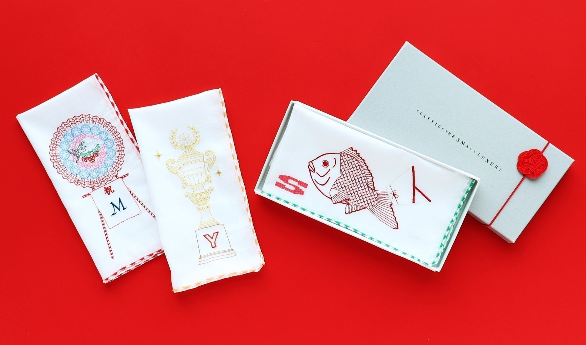 「おめでとう」の想いをこめて 5月21日(水)より、お祝いハンカチーフの新デザインを発売