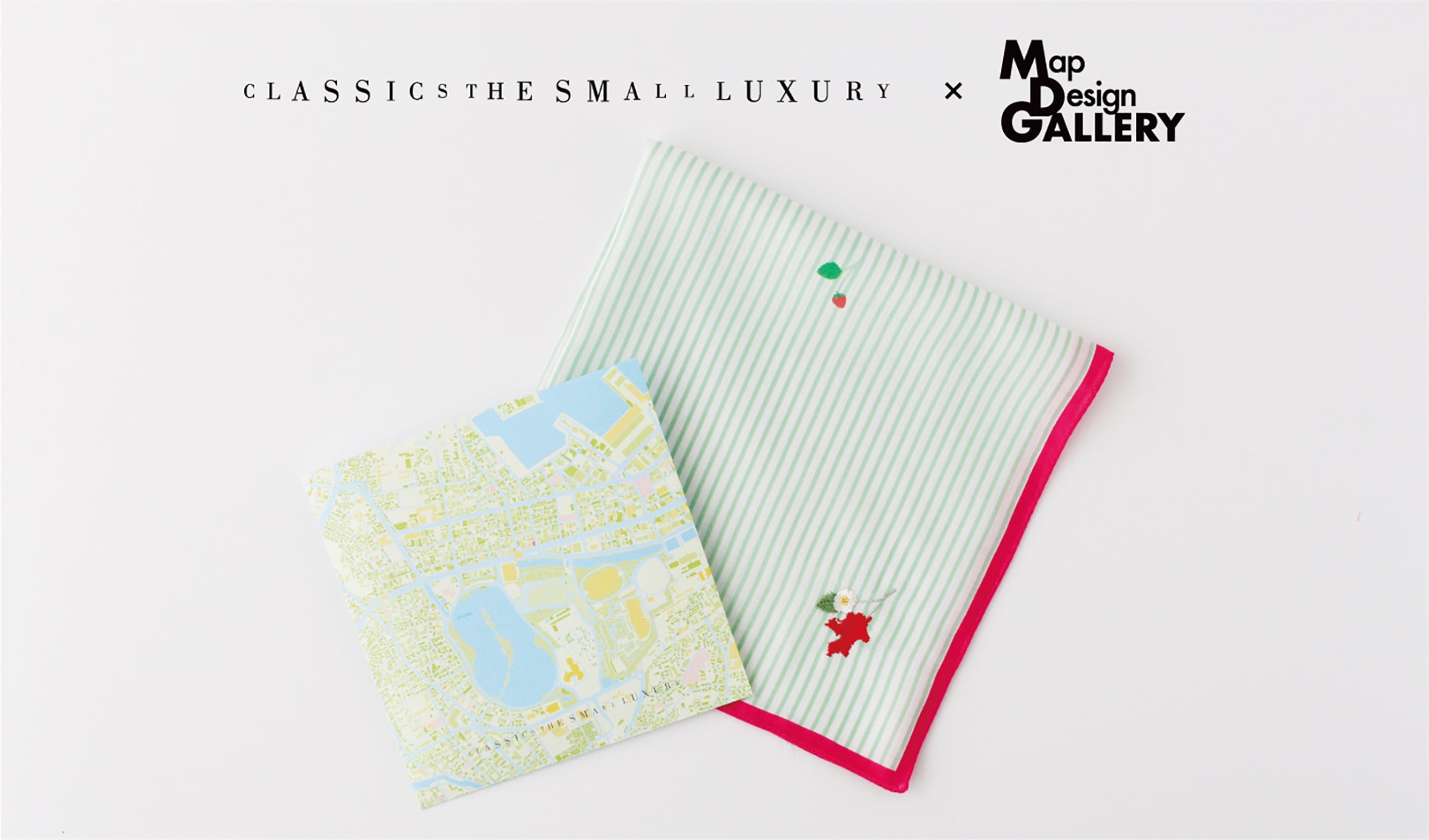 福岡大濠公園店限定販売!地図のゼンリンが手がける「Map Design GALLERY」とのコラボハンカチを発売