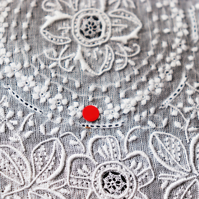 訳ありー 汕頭手刺繍 ハンカチーフ ー 36-0010