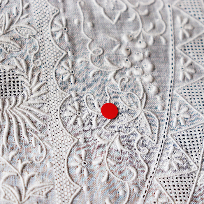 訳ありー 汕頭手刺繍 ハンカチーフ ー 41-0011