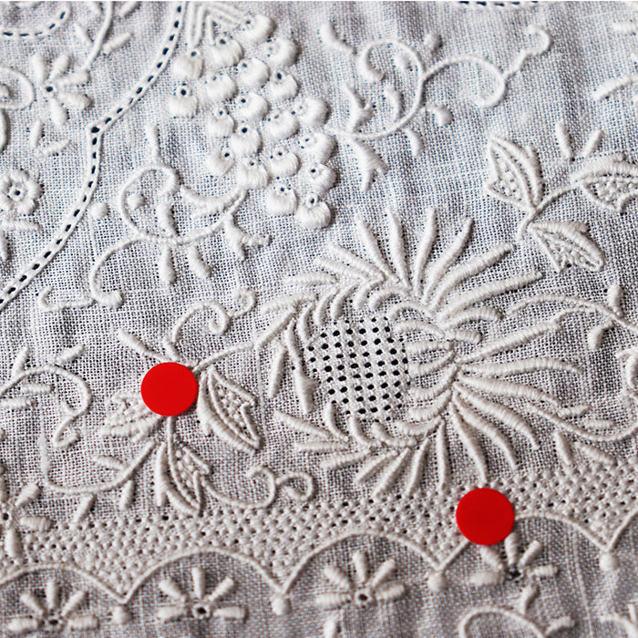 訳ありー 汕頭手刺繍 ハンカチーフ ー 41-0011