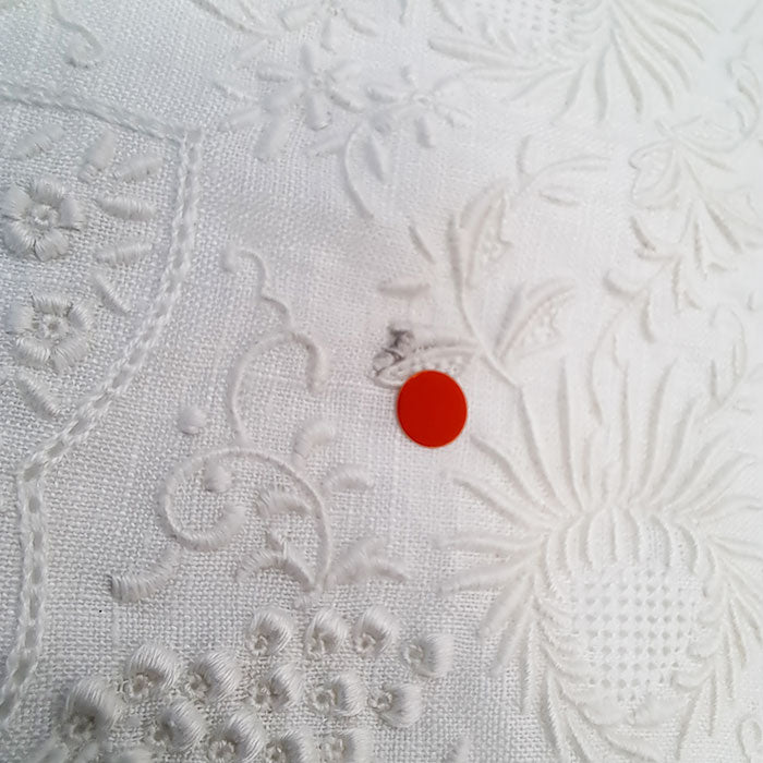 訳ありー 汕頭手刺繍 ハンカチーフ ー 41-0011