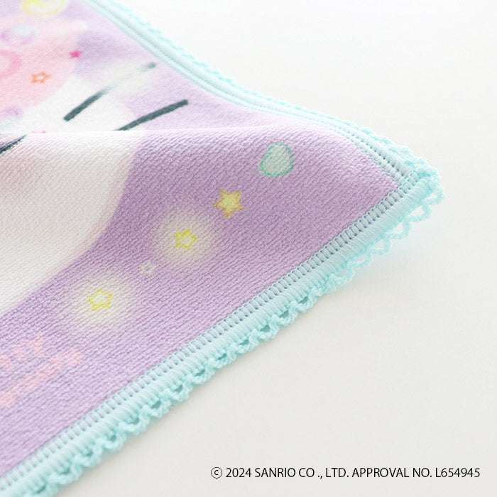 Hello Kitty50周年 マイクロファイバーハンカチPurple