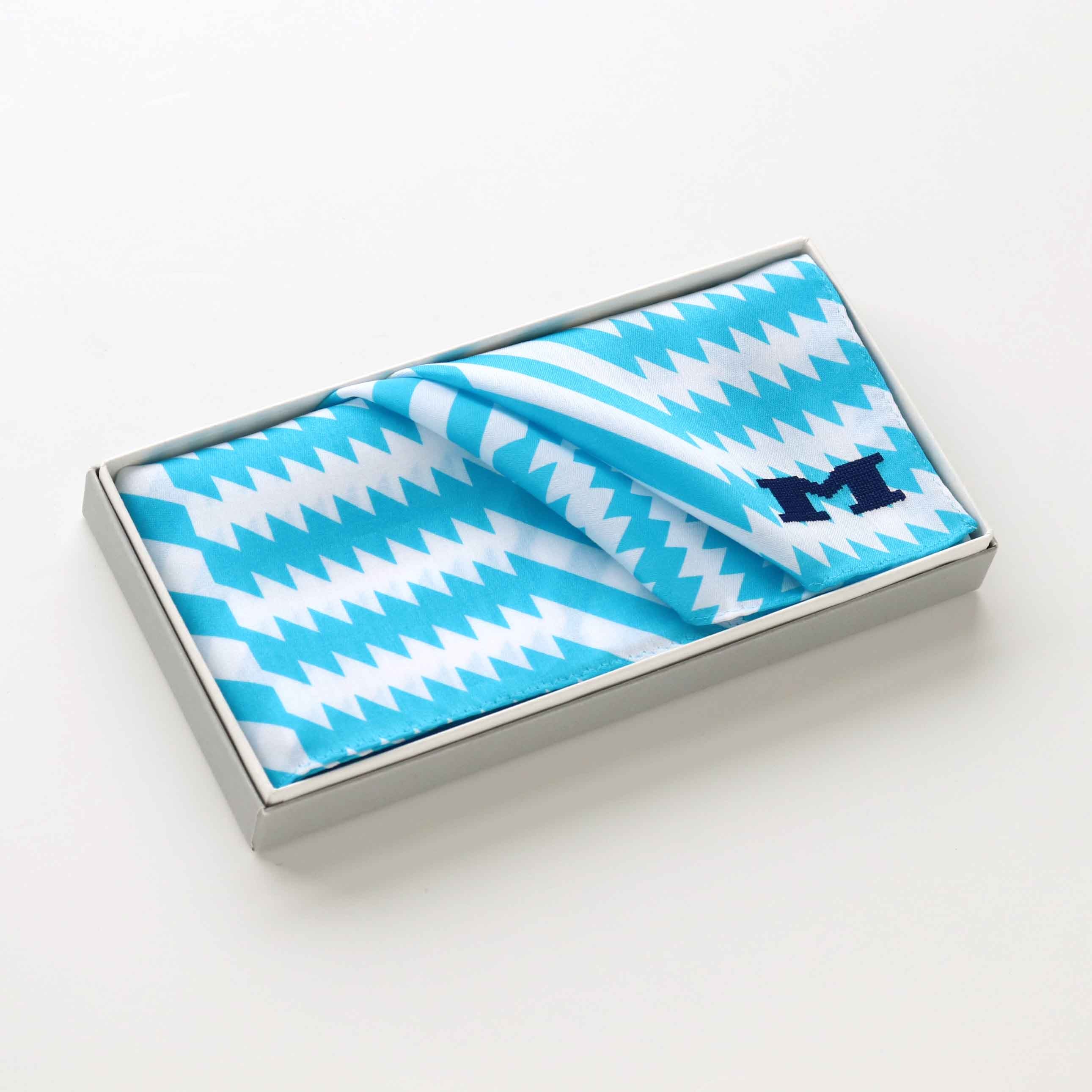 Mint Designs Collaboration Handkerchief -ZIGZAG-