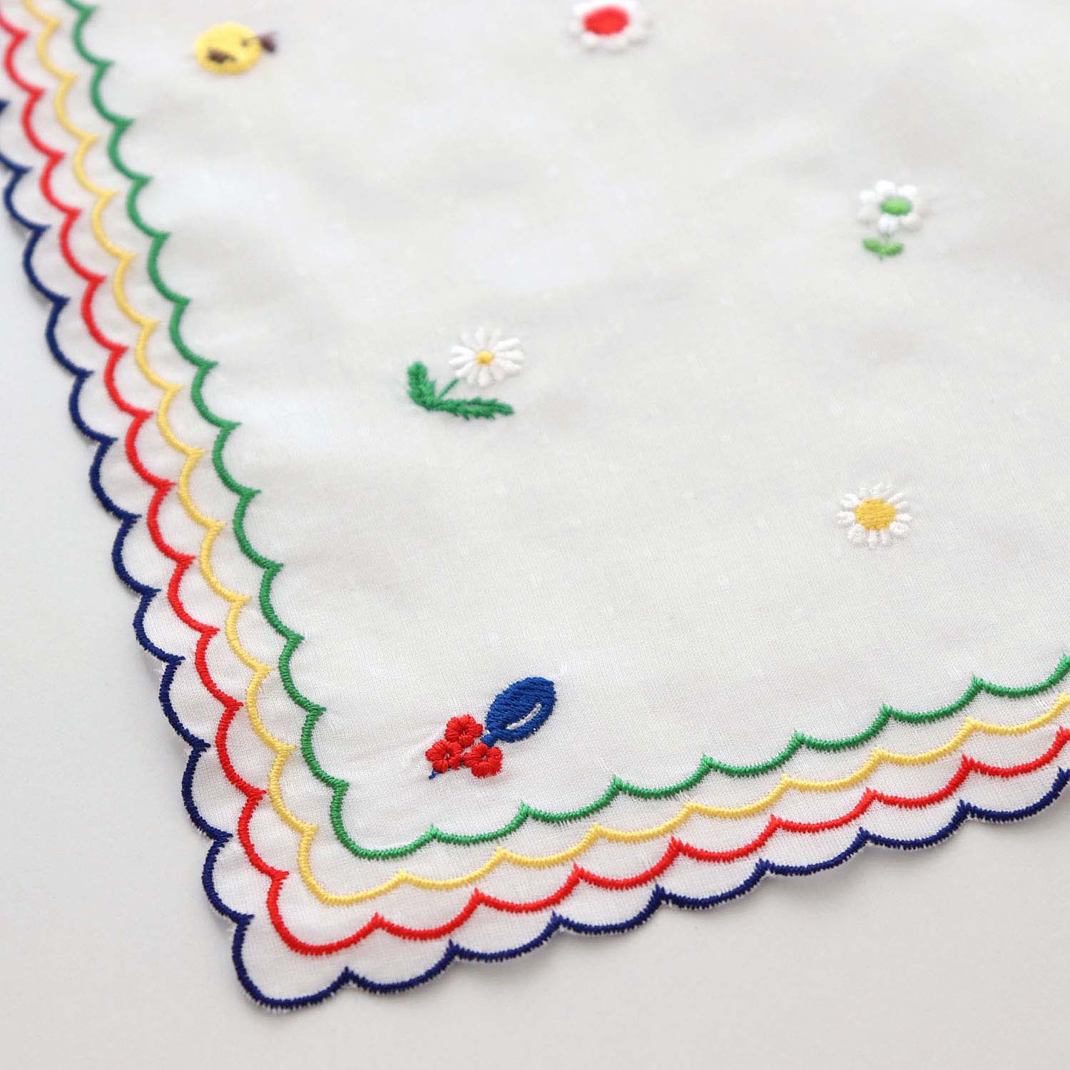 Adelia Retro Collaboration Handkerchief Pattern Embroidery