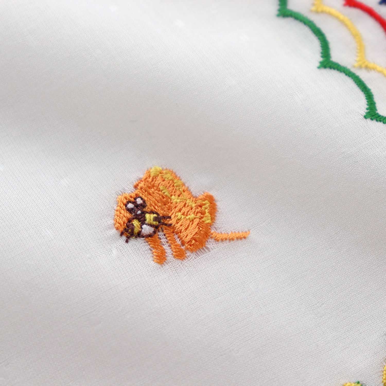 Adelia Retro Collaboration Handkerchief Pattern Embroidery