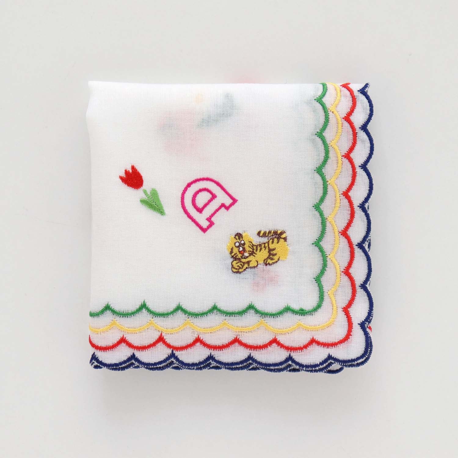 Adelia Retro Collaboration Handkerchief Pattern Embroidery