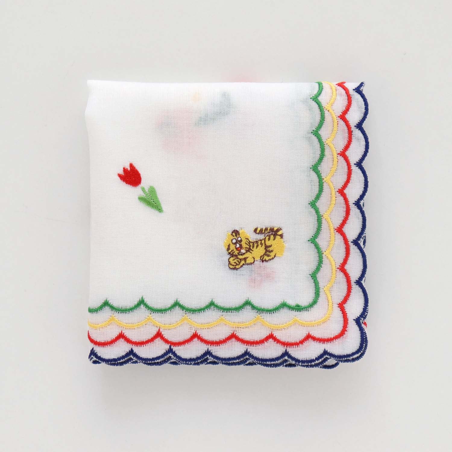 Adelia Retro Collaboration Handkerchief Pattern Embroidery