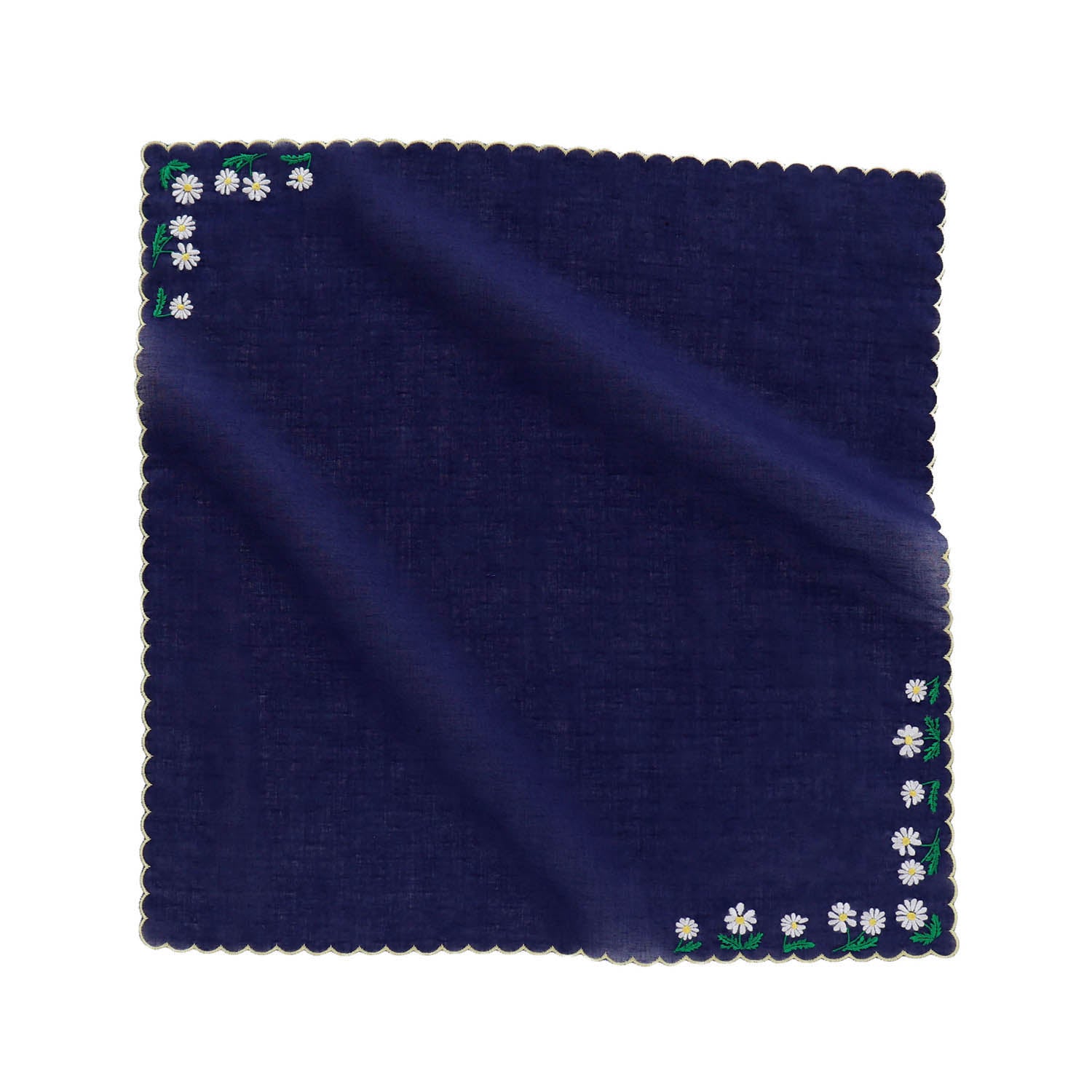 Adelia Retro Collaboration Handkerchief Wild Embroidery