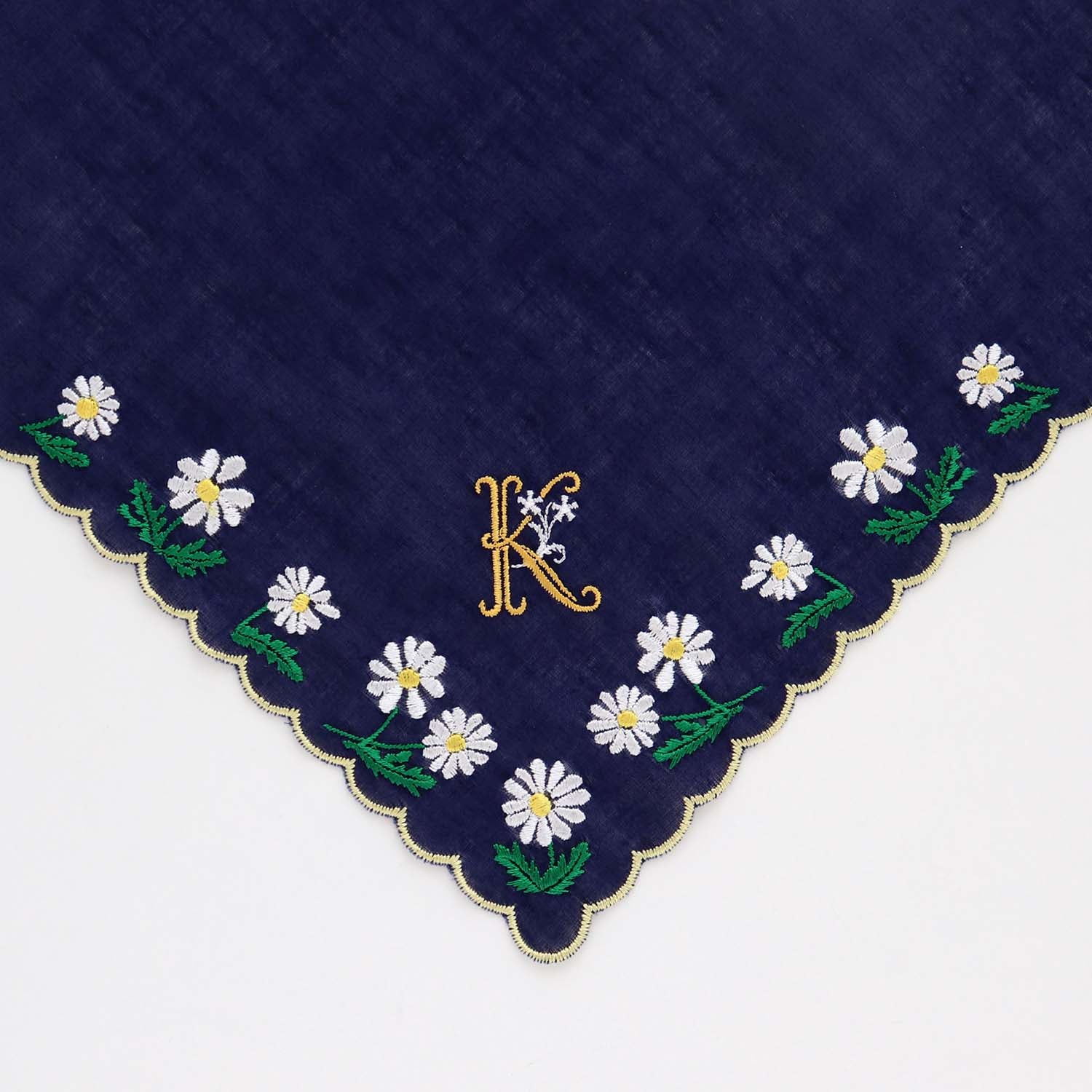 Adelia Retro Collaboration Handkerchief Wild Embroidery
