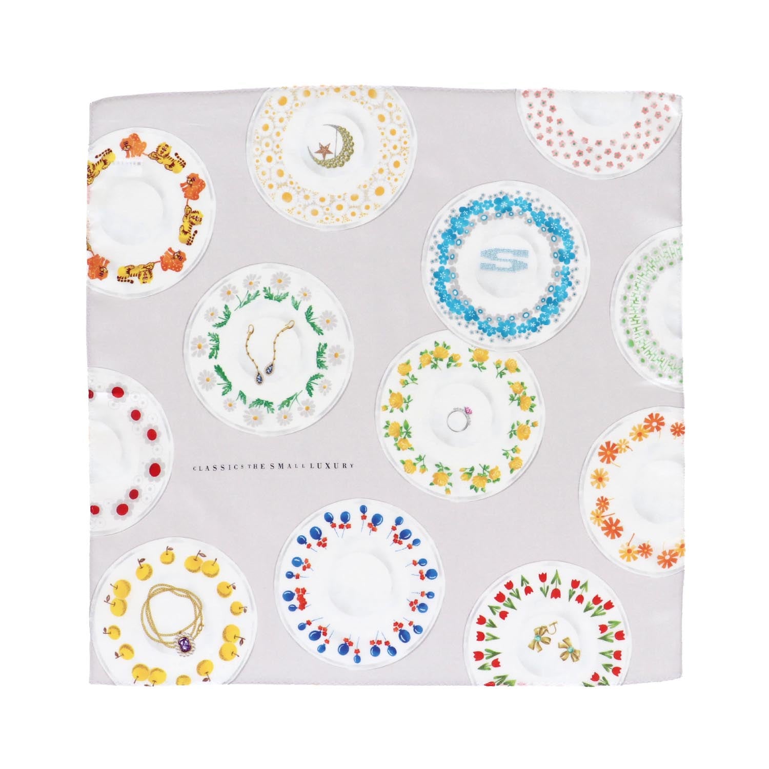 Adelia Retro Collaboration Handkerchief Plate