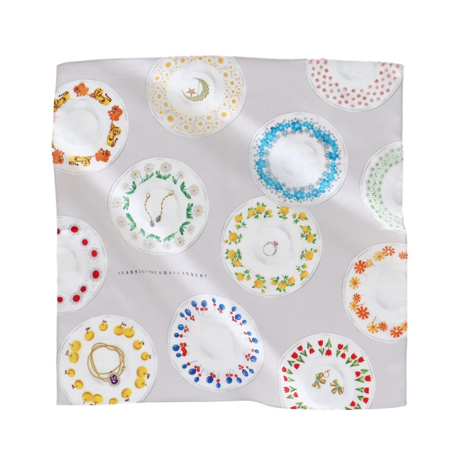 Adelia Retro Collaboration Handkerchief Plate