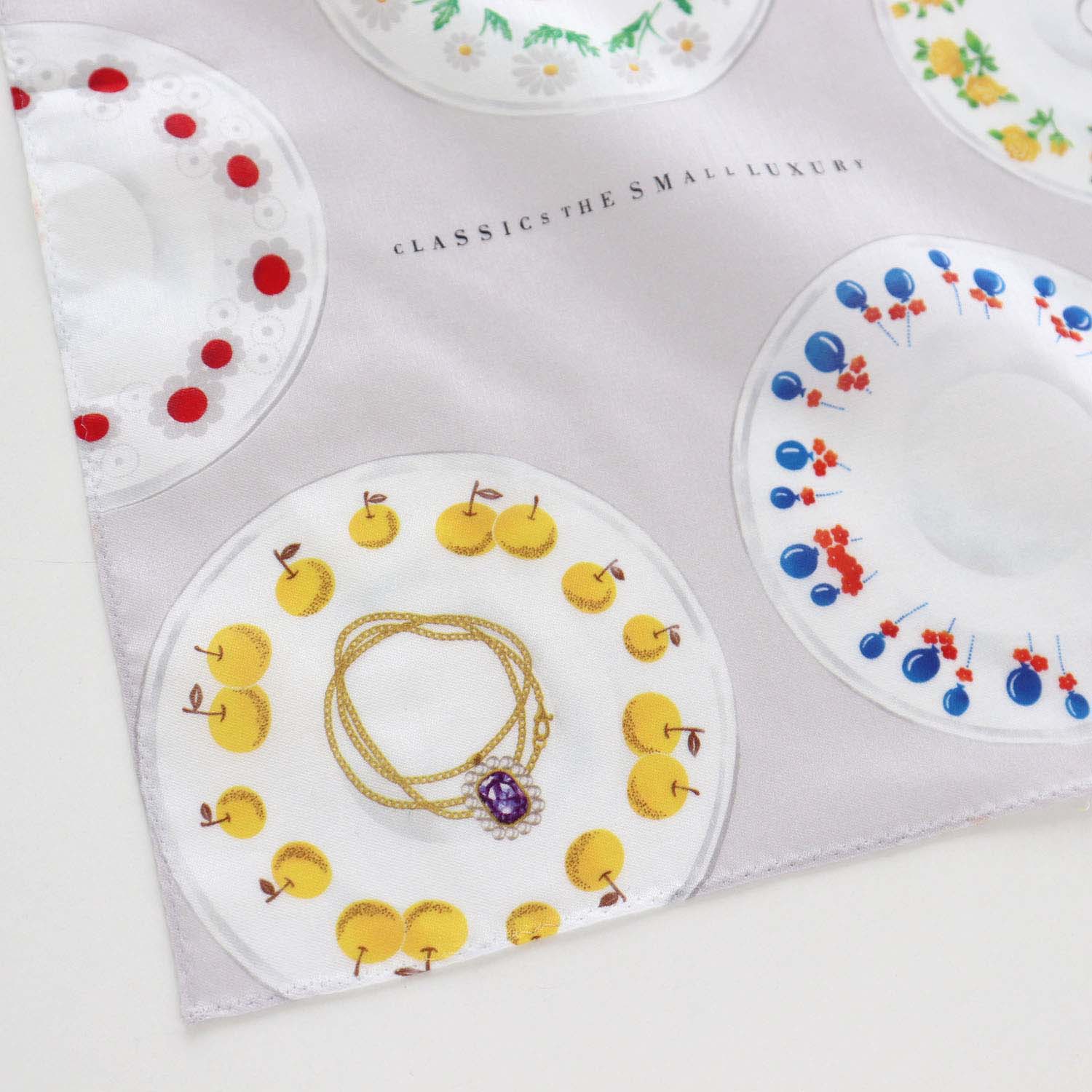 Adelia Retro Collaboration Handkerchief Plate