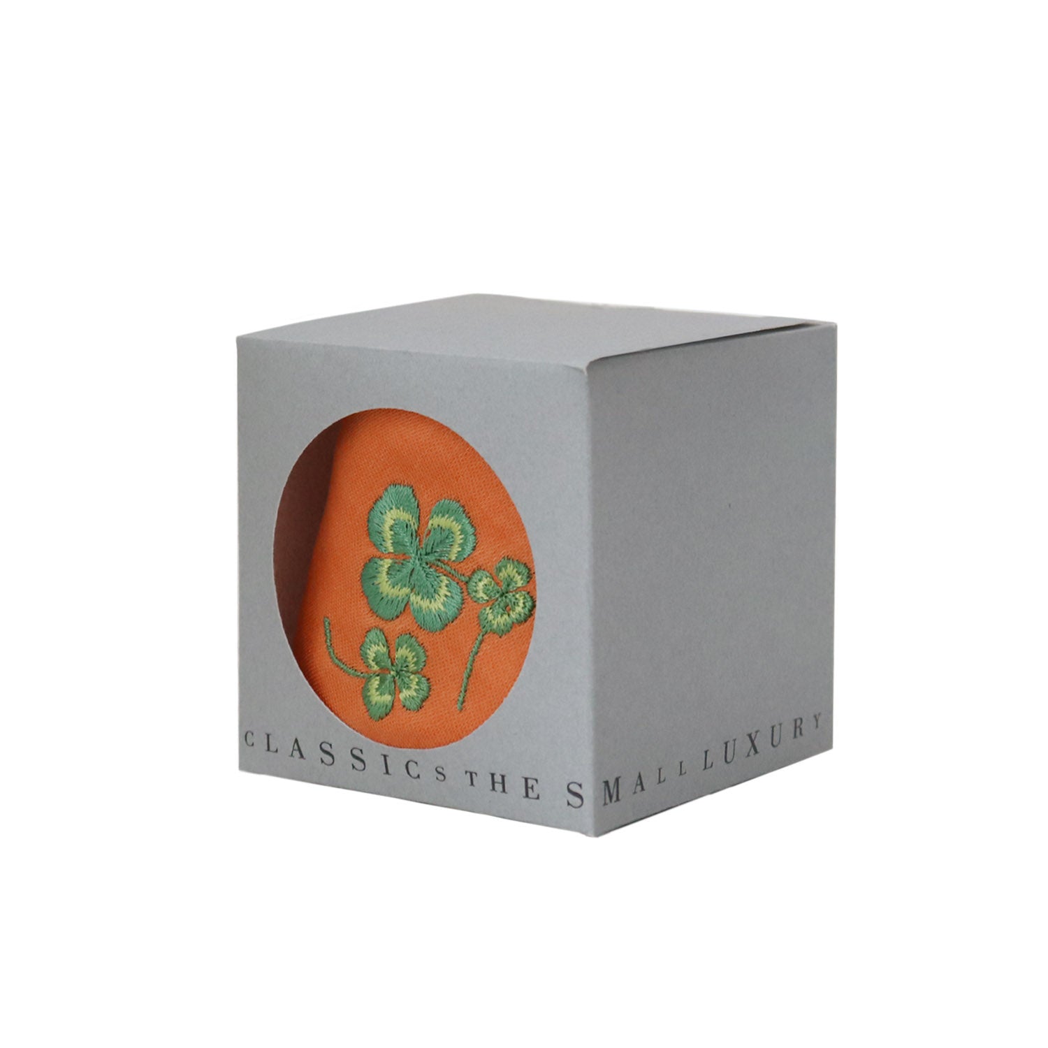 Handkerchief in cube box