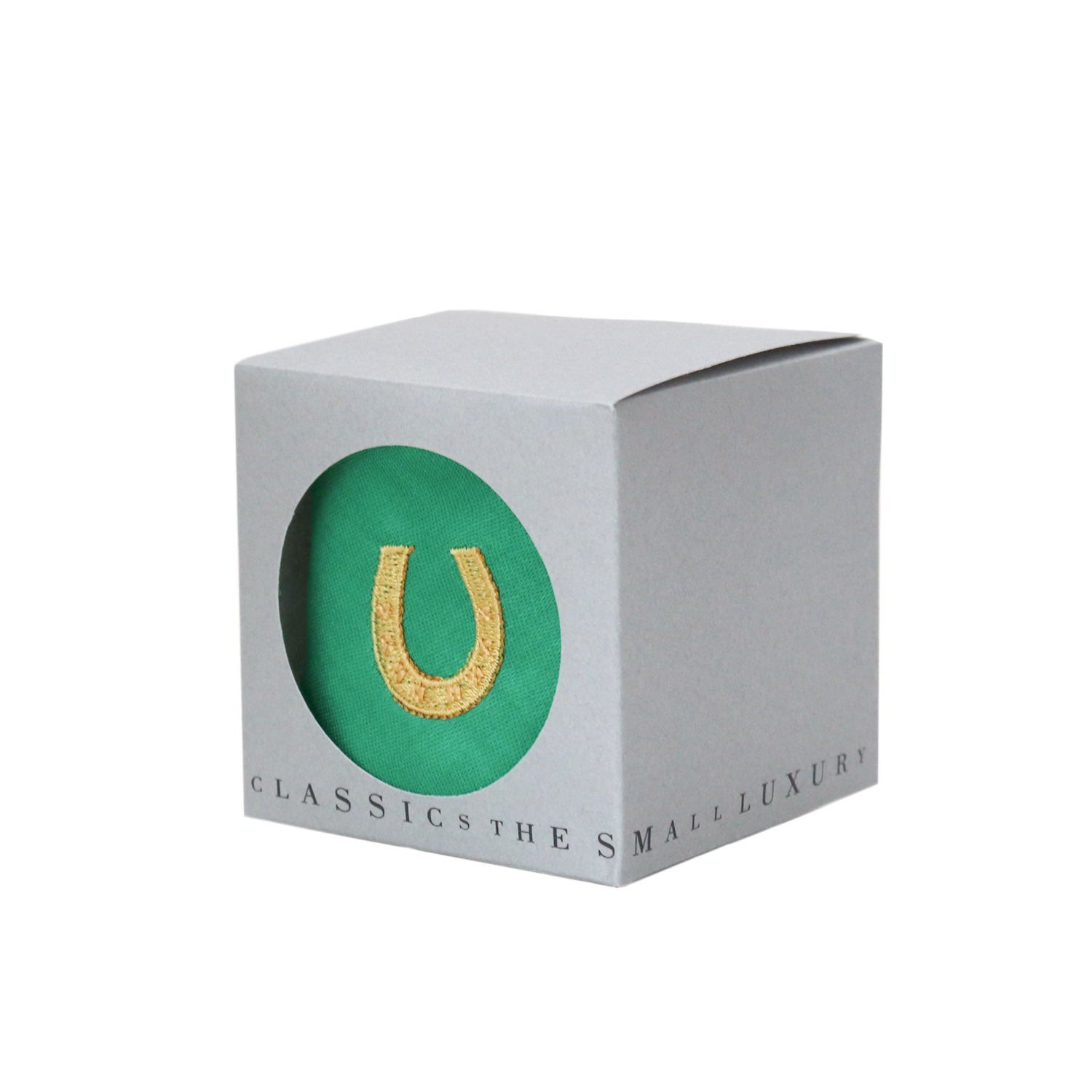 Handkerchief in cube box