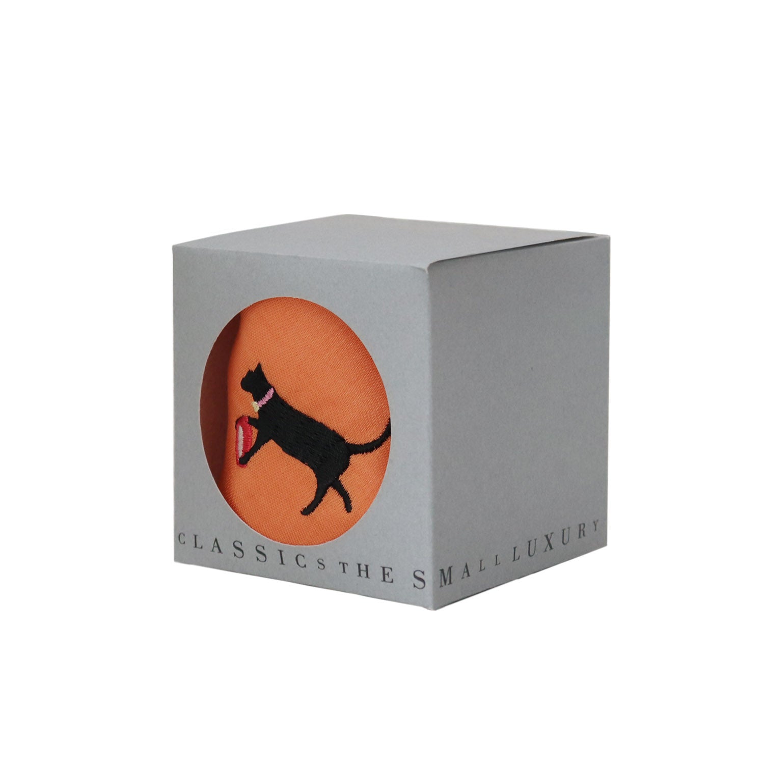 Handkerchief in cube box