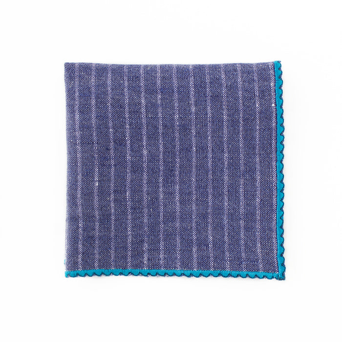 You can choose the initial embroidery! Hemp Solid Stripe