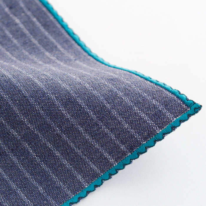 You can choose the initial embroidery! Hemp Solid Stripe