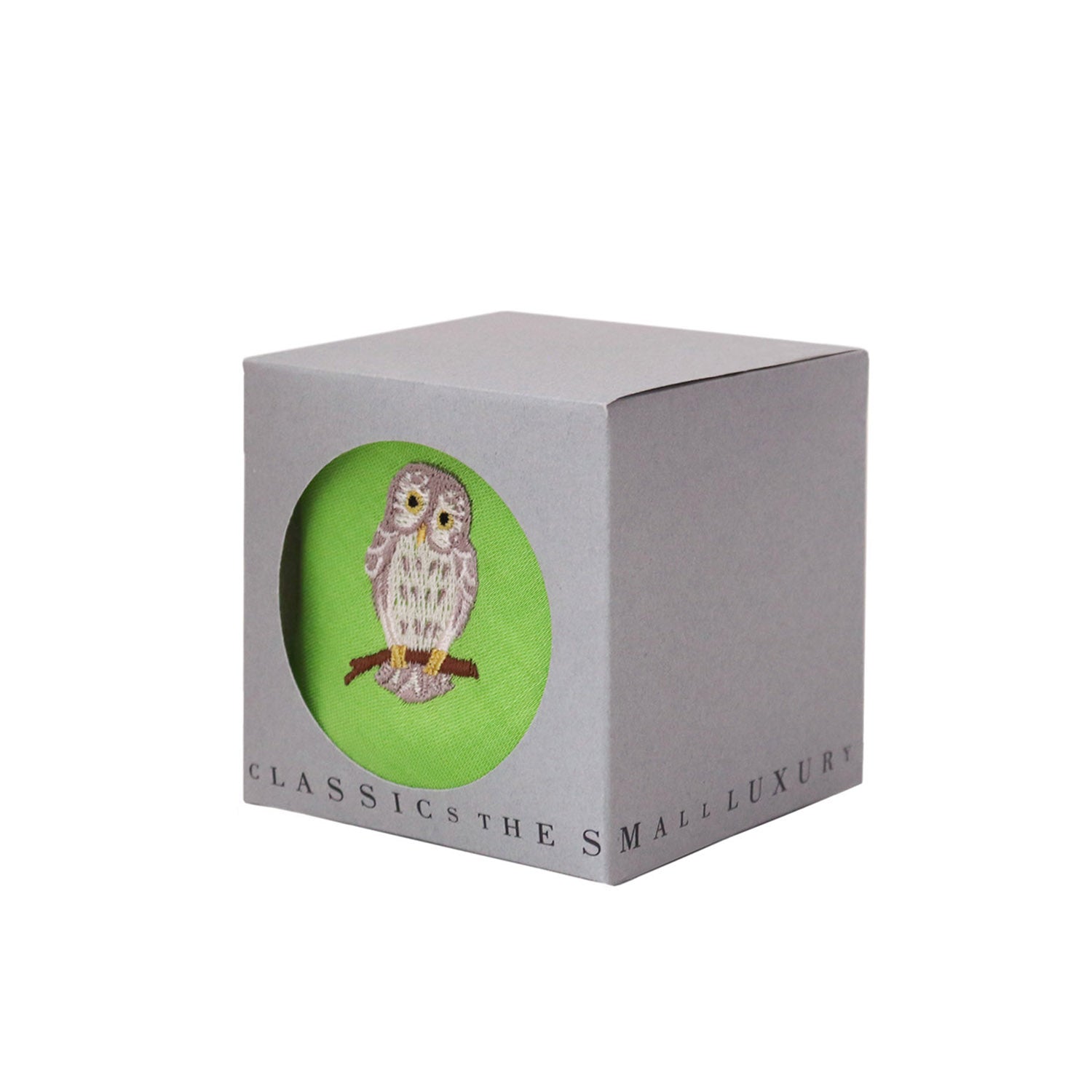 Handkerchief in cube box