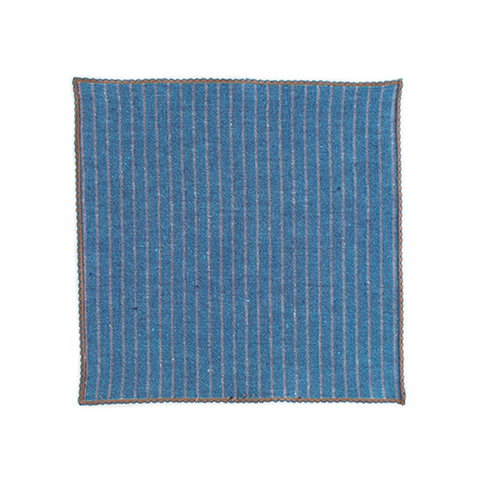 You can choose the initial embroidery! Hemp Solid Stripe