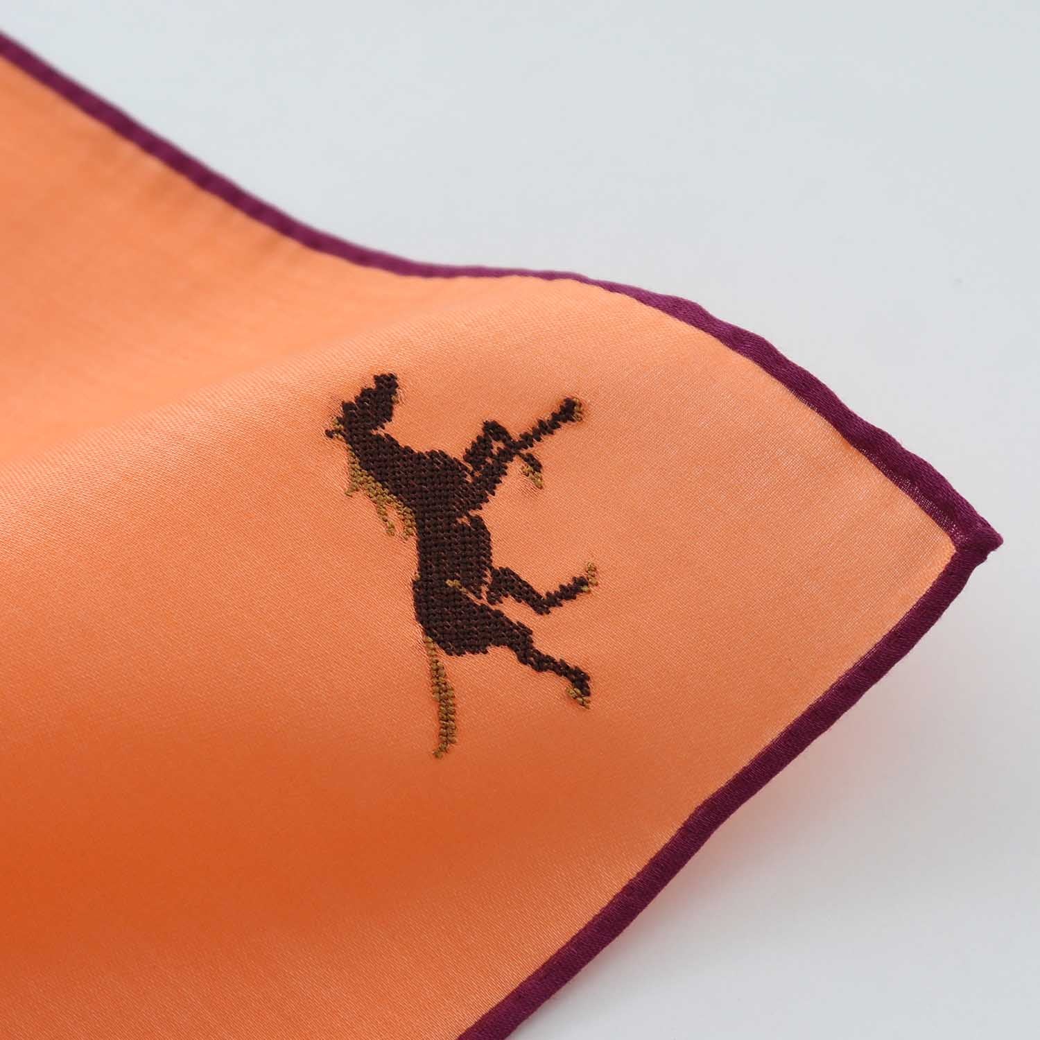 Handkerchief in cube box