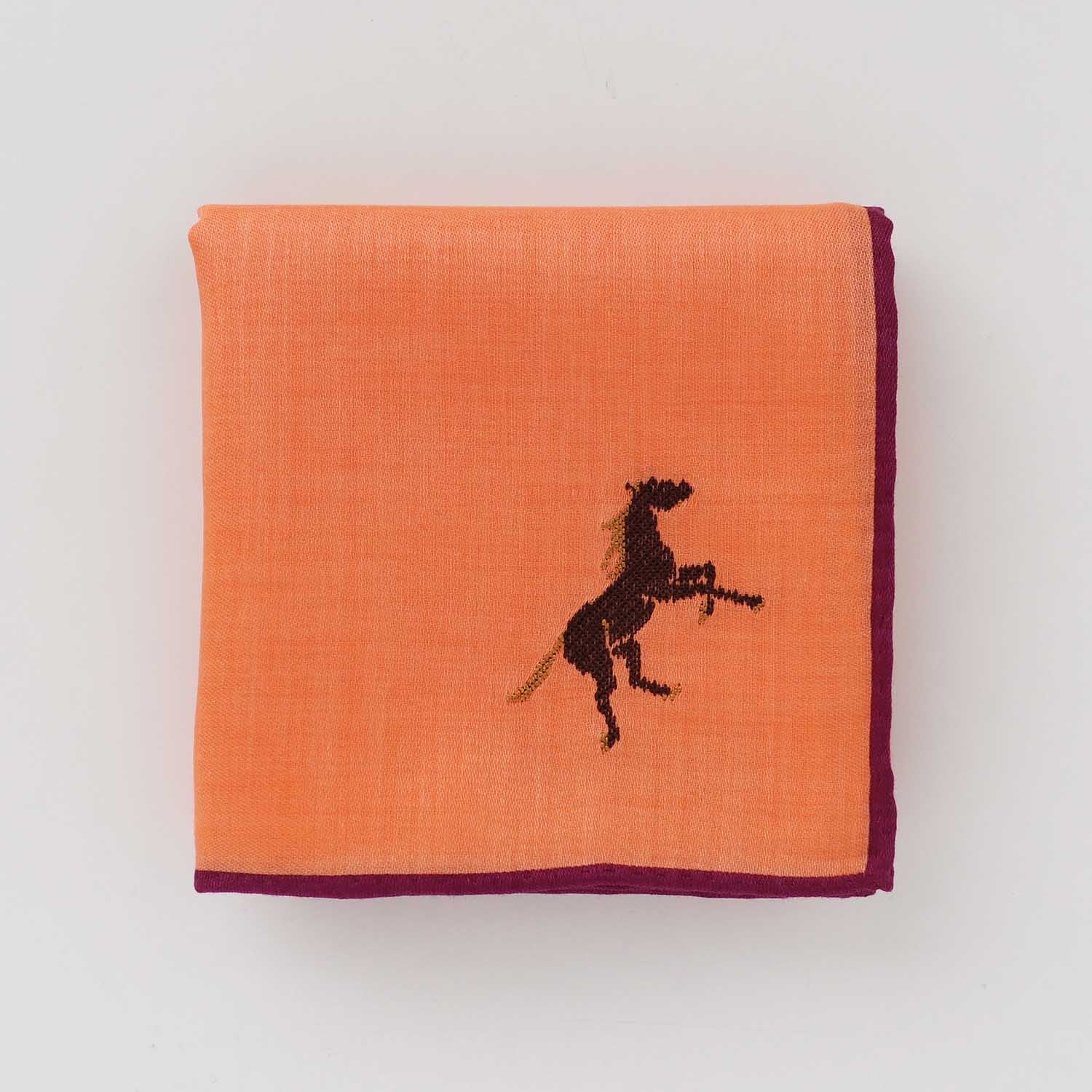 Handkerchief in cube box