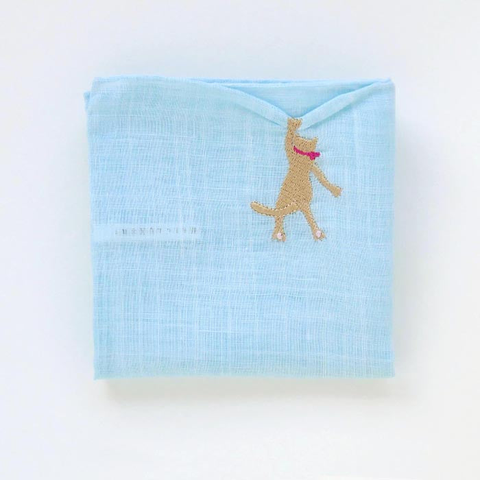 HIKKOMI Handkerchief cat nuance color [HIKKOMIseries】