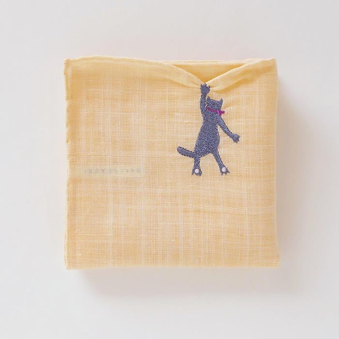 HIKKOMI Handkerchief cat nuance color [HIKKOMIseries】