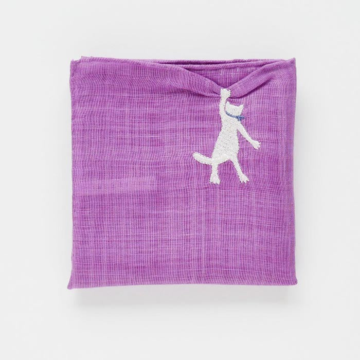HIKKOMI Handkerchief cat nuance color [HIKKOMIseries】