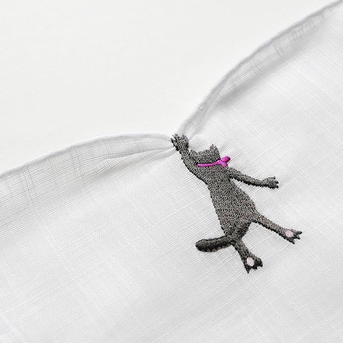 HIKKOMI Handkerchief cat nuance color [HIKKOMIseries】