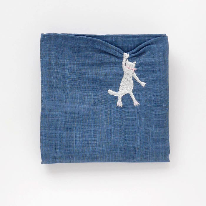 HIKKOMI Handkerchief cat nuance color [HIKKOMIseries】