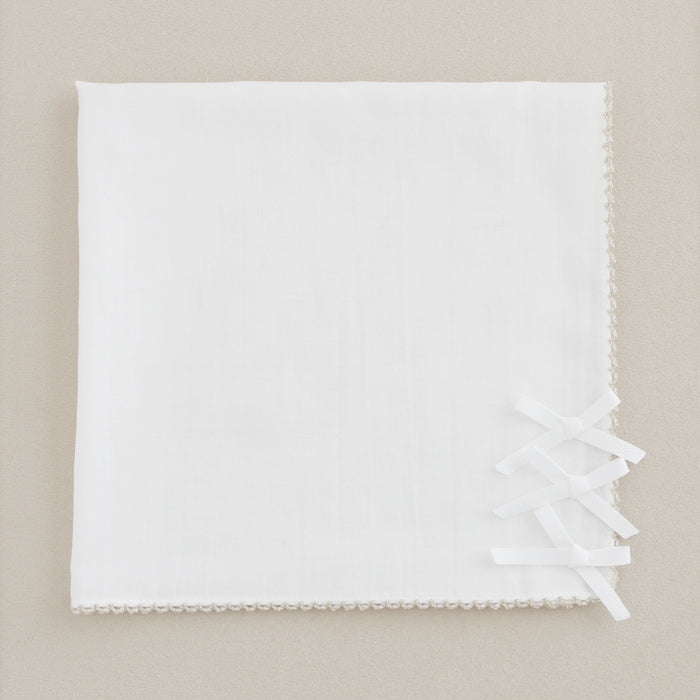 You can choose the initial embroidery! 3 Ribbon