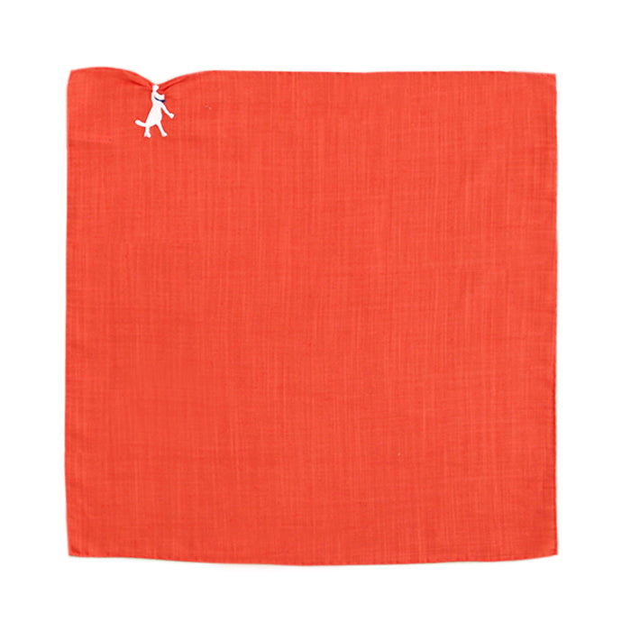 HIKKOMI Handkerchief, cat, vivid color [HIKKOMIseries】