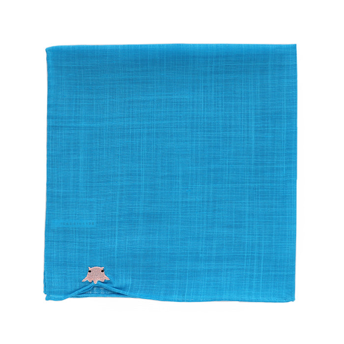 イニシャル刺繍が選べる! HIKKOMI ハンカチ deep sea world メンダコ 【ひっこみシリーズ】