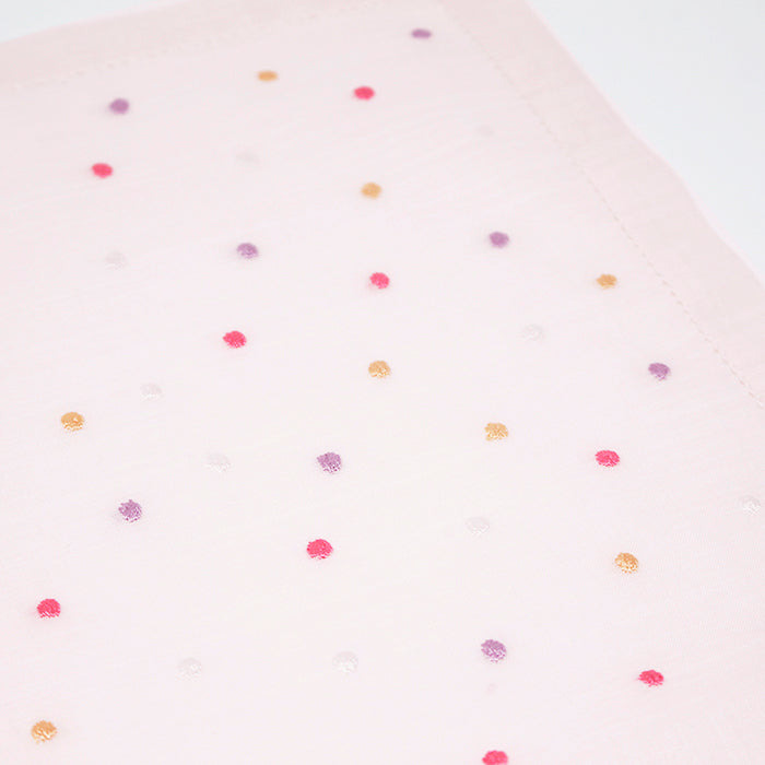 Vietnamese Hand Embroidery Colorful Dots