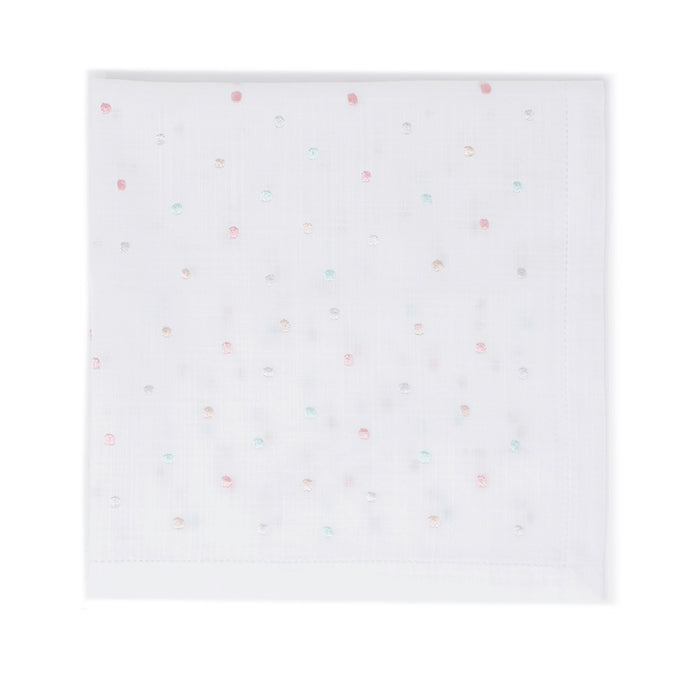 Vietnamese Hand Embroidery Colorful Dots