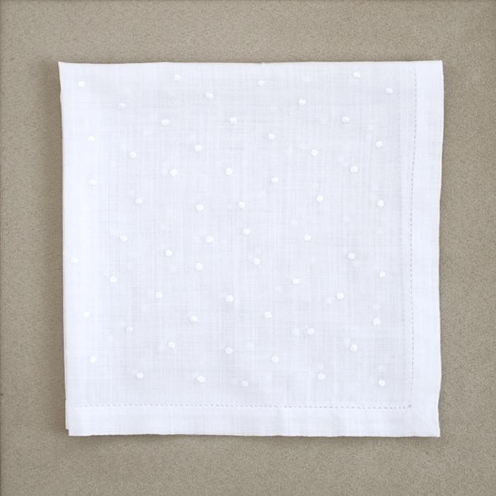 Vietnamese Hand Embroidery Colorful Dots