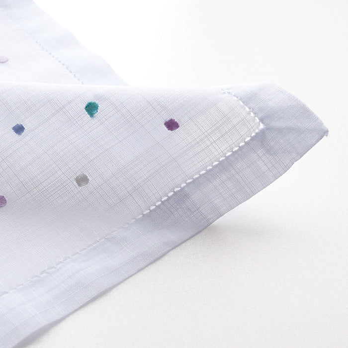 Vietnamese Hand Embroidery Colorful Dots