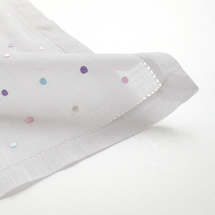Vietnamese Hand Embroidery Colorful Dots