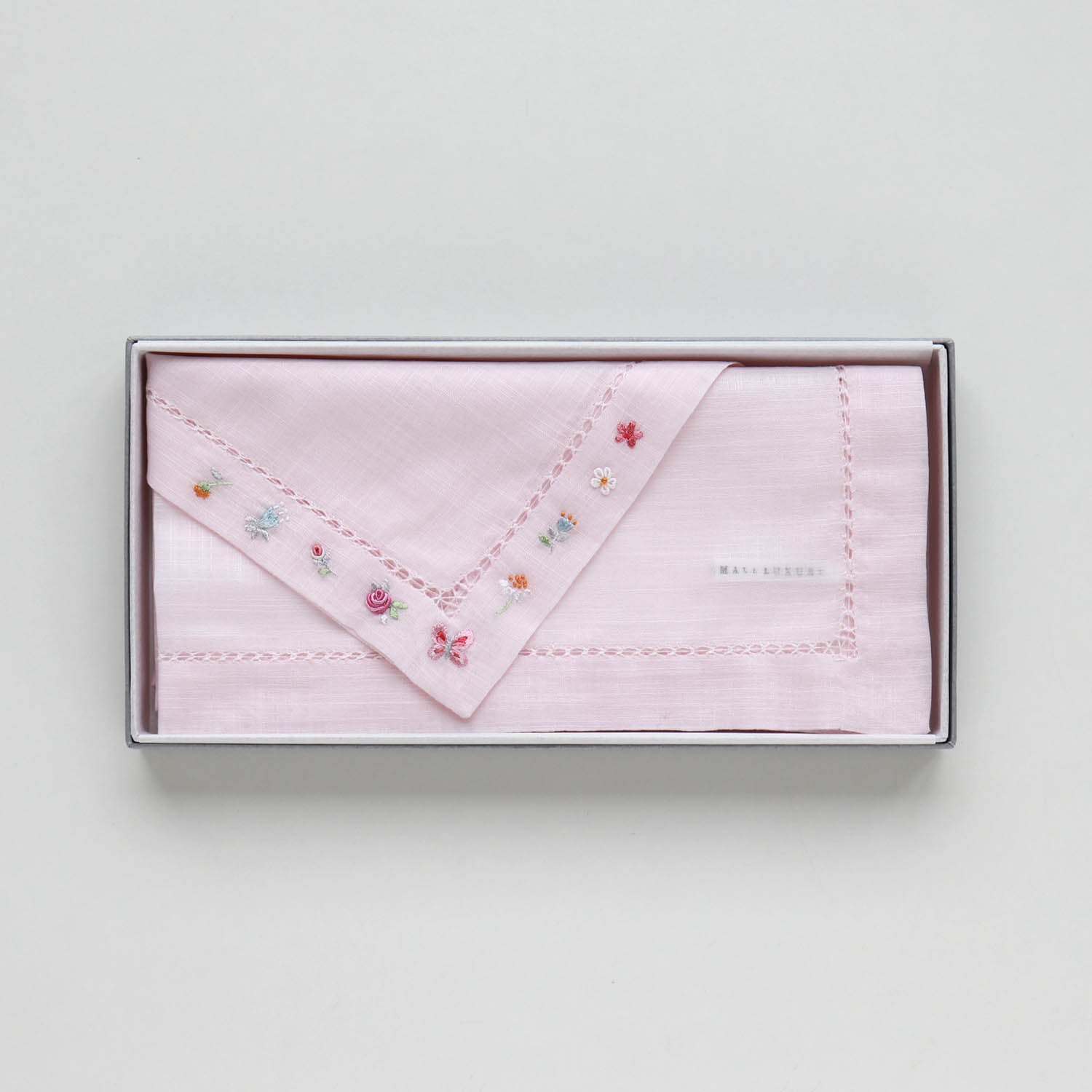 ベトナム手刺繍 ハンカチ small lucky motif