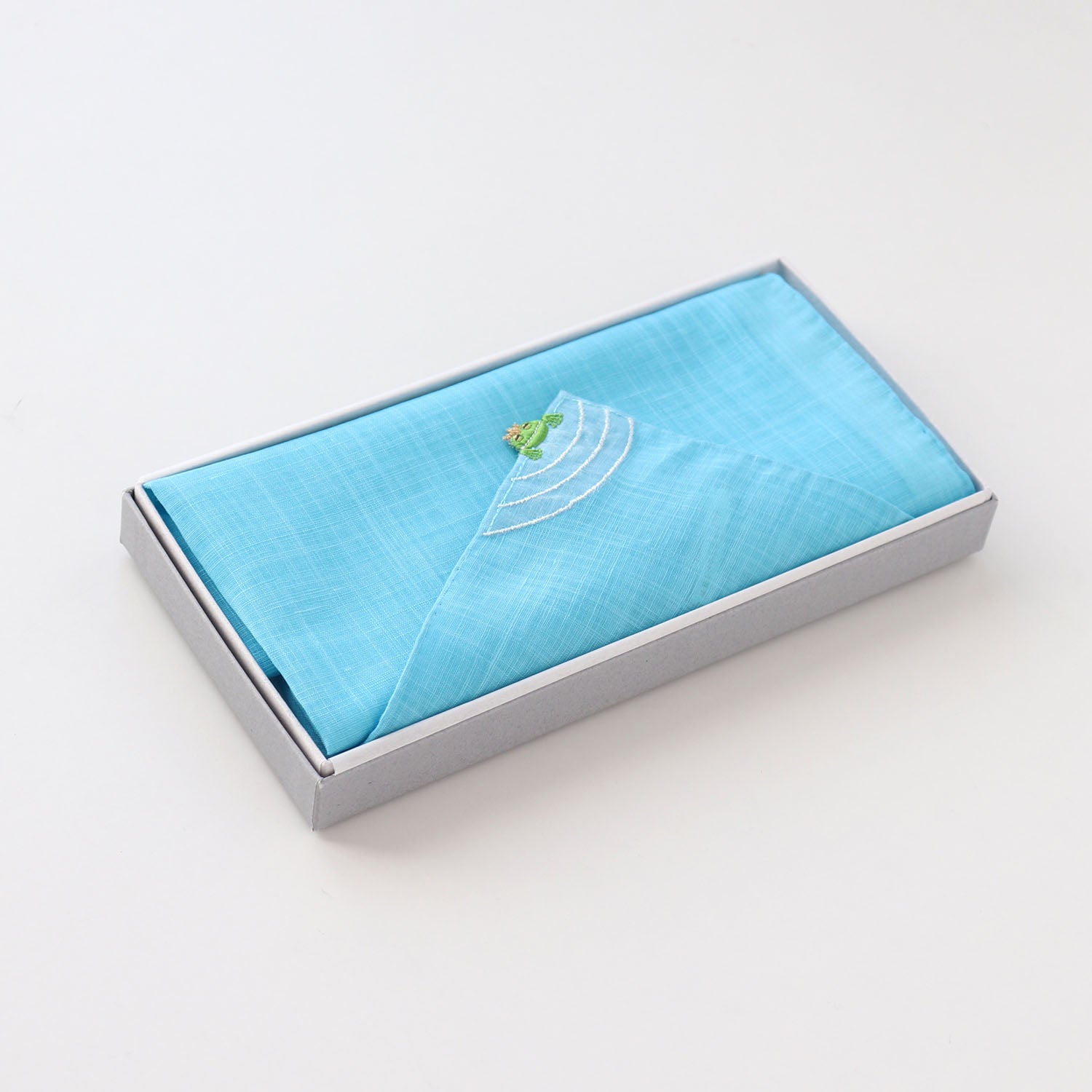 HIKKOMI King of Frogs Handkerchief [HIKKOMIseries】
