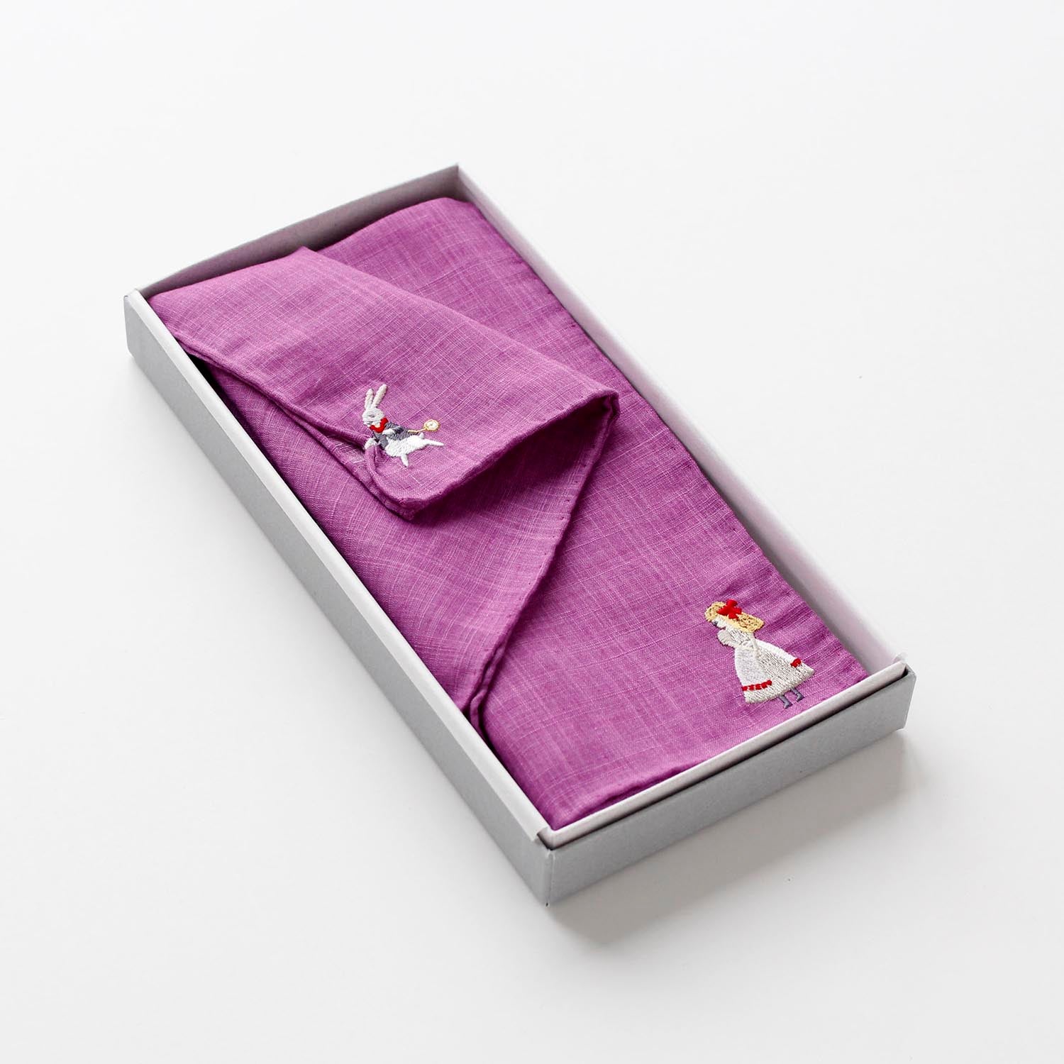 HIKKOMI Alice in Wonderland Handkerchief [HIKKOMIseries】