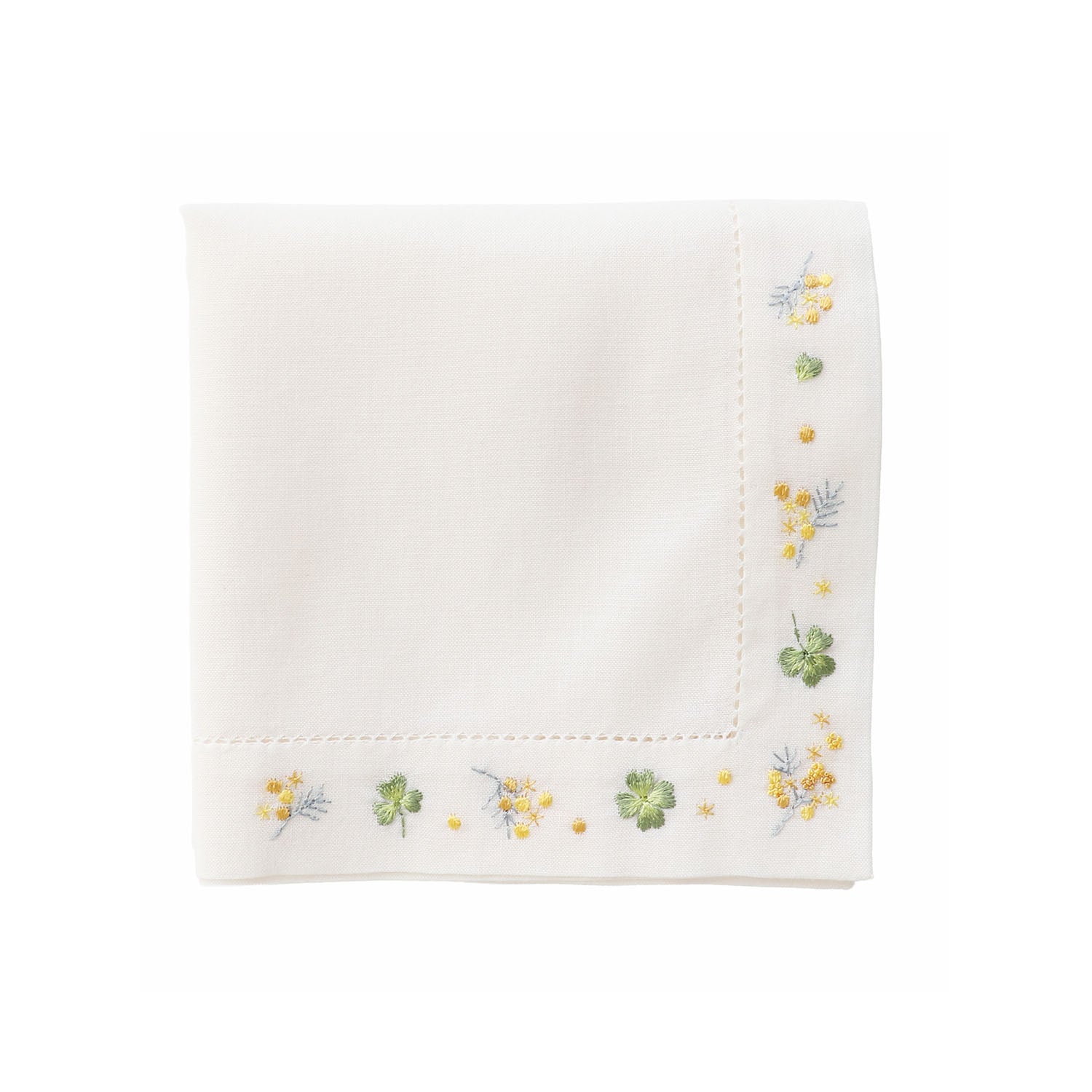 ベトナム手刺繍 Lucky mimosa