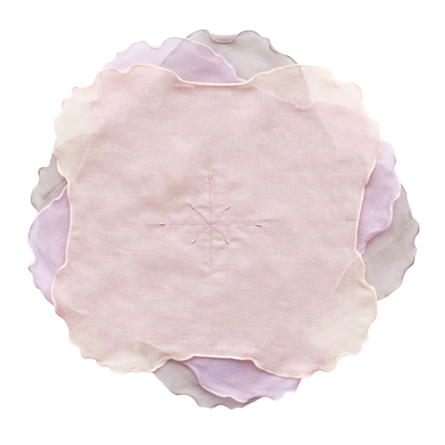 KASANEIRO -重ね色-「frillia(フリリア)シリーズ」【立体ハンカチ】