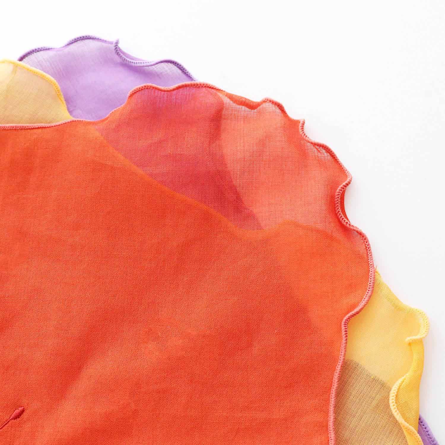 KASANEIRO -重ね色-「frillia(フリリア)シリーズ」【立体ハンカチ】