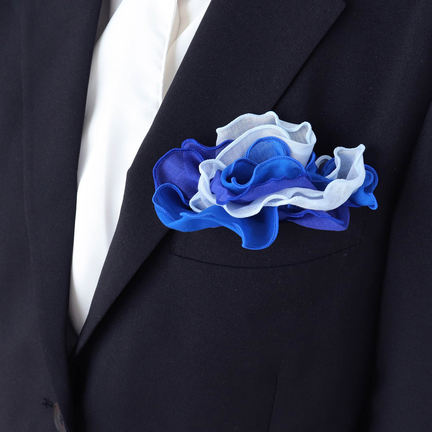 KASANEIRO -重ね色-「frillia(フリリア)シリーズ」【立体ハンカチ】