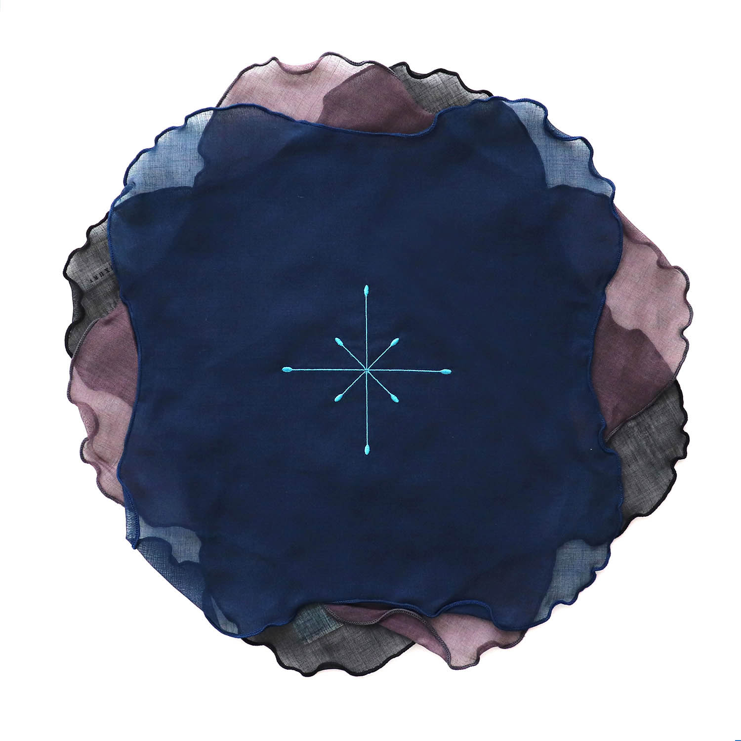 KASANEIRO -重ね色-「frillia(フリリア)シリーズ」【立体ハンカチ】