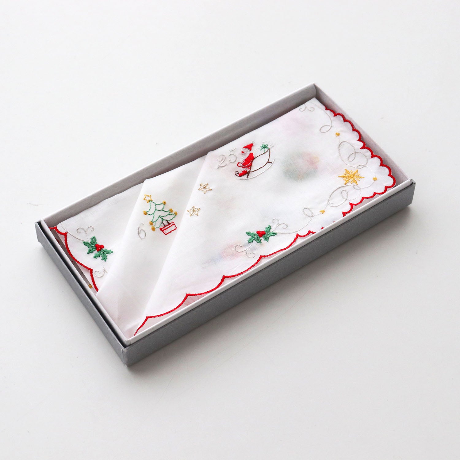 アドベントカレンダー エンブハンカチ